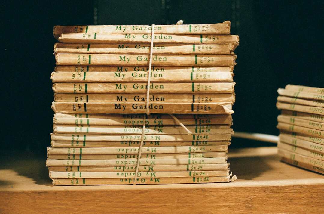 stack of manuscript pages